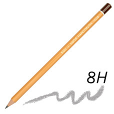 Карандаш чернографитный Koh-i-Noor 1500 8H